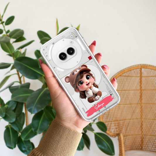 Little Girl Customize Transparent Silicon Case For Nothing ShopOnCliQ