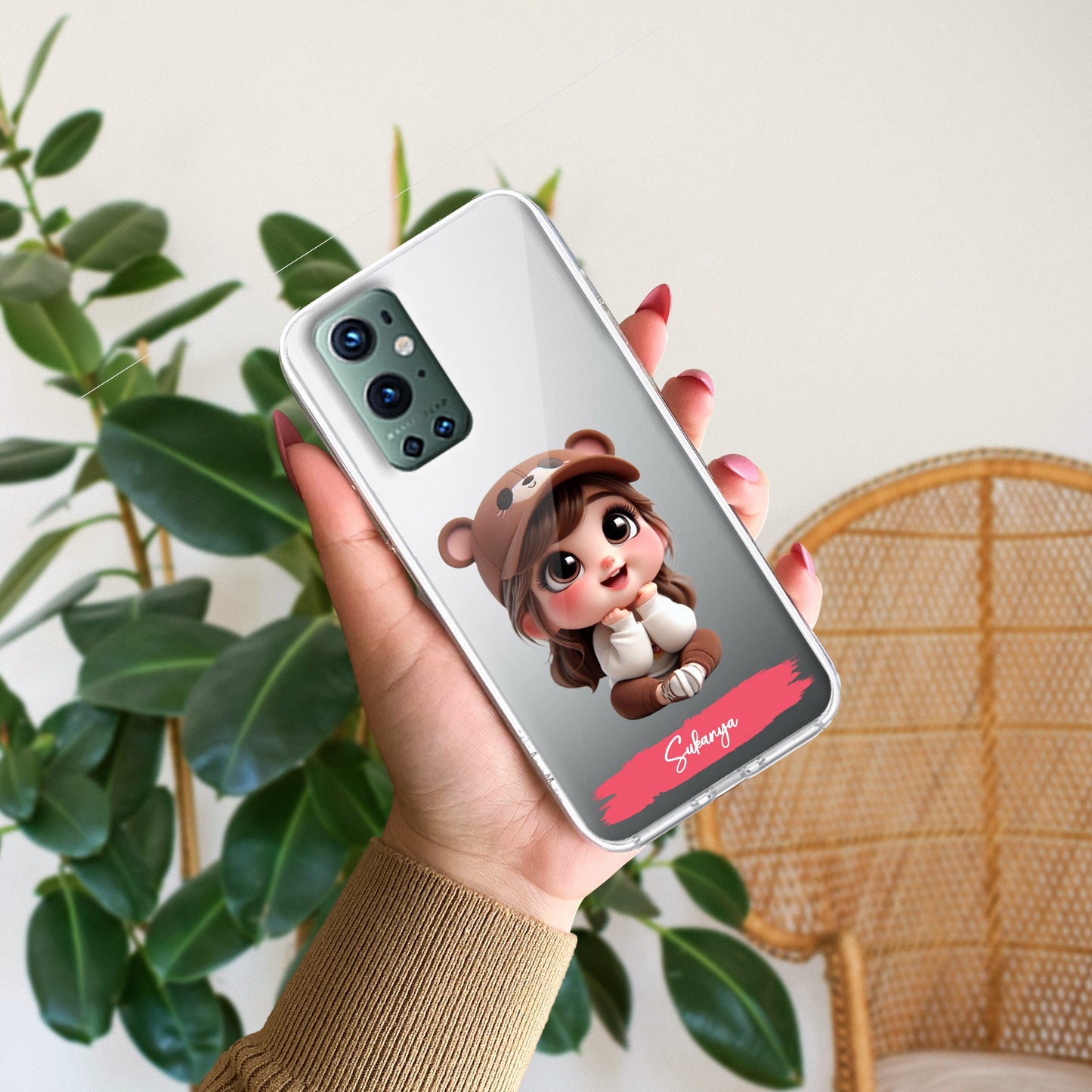 Little Girl Customize Transparent Silicon Case For OnePlus - ShopOnCliQ