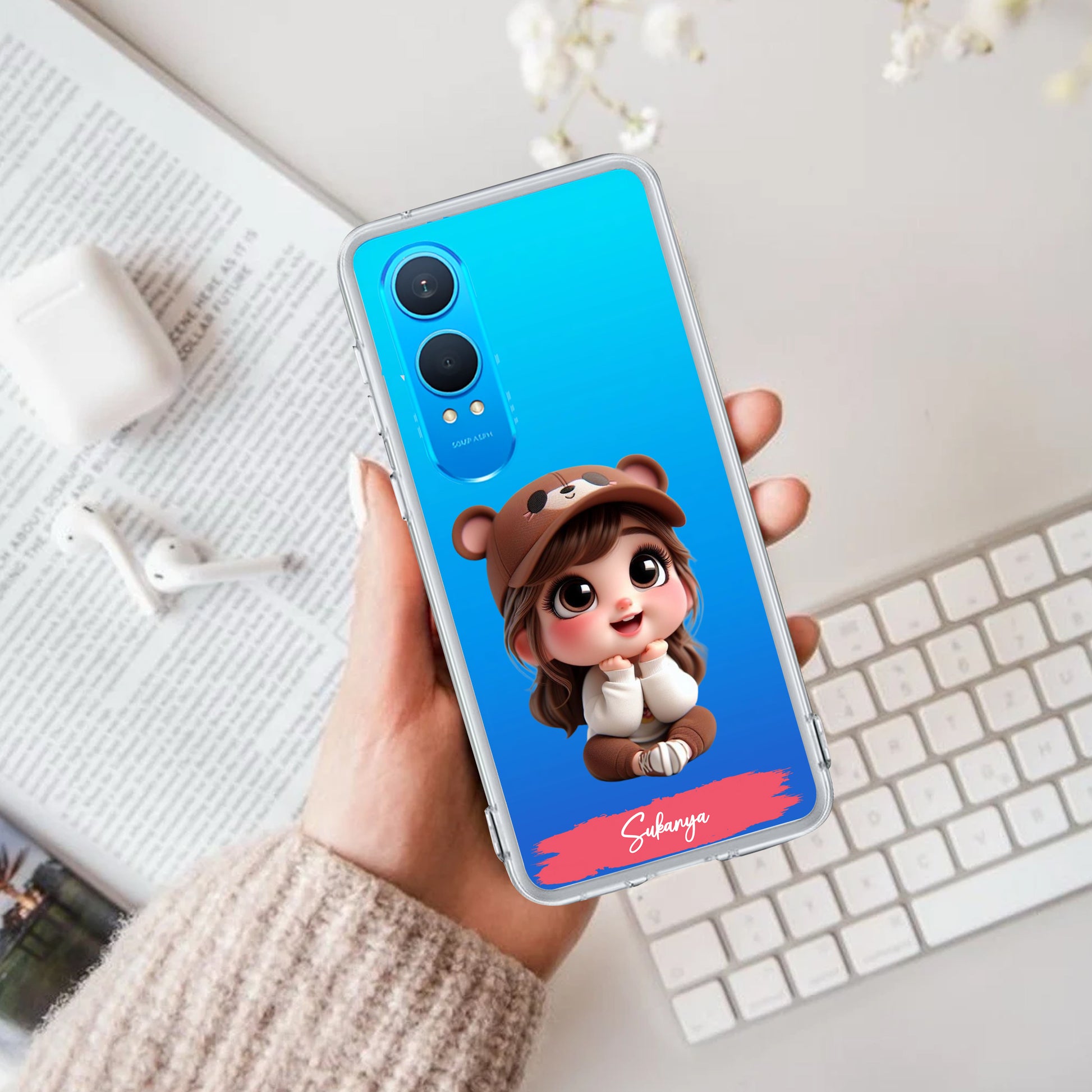 Little Girl Customize Transparent Silicon Case For OnePlus - ShopOnCliQ