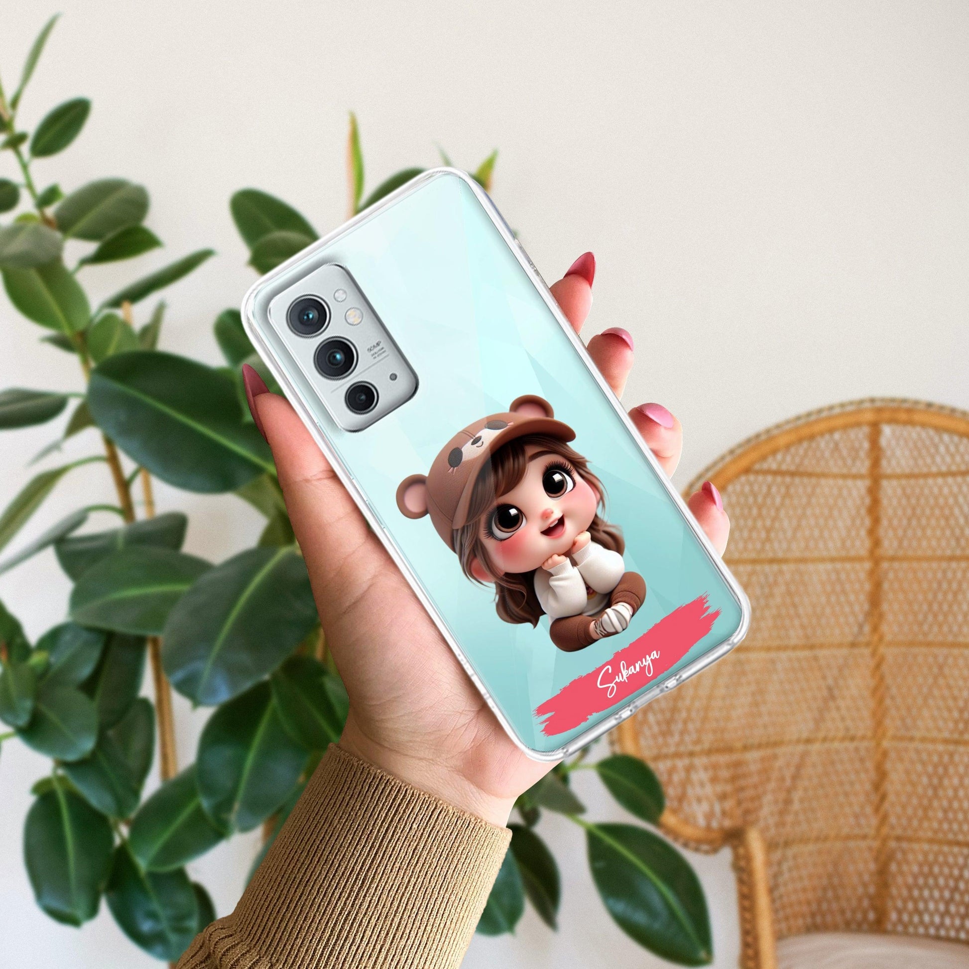 Little Girl Customize Transparent Silicon Case For OnePlus - ShopOnCliQ