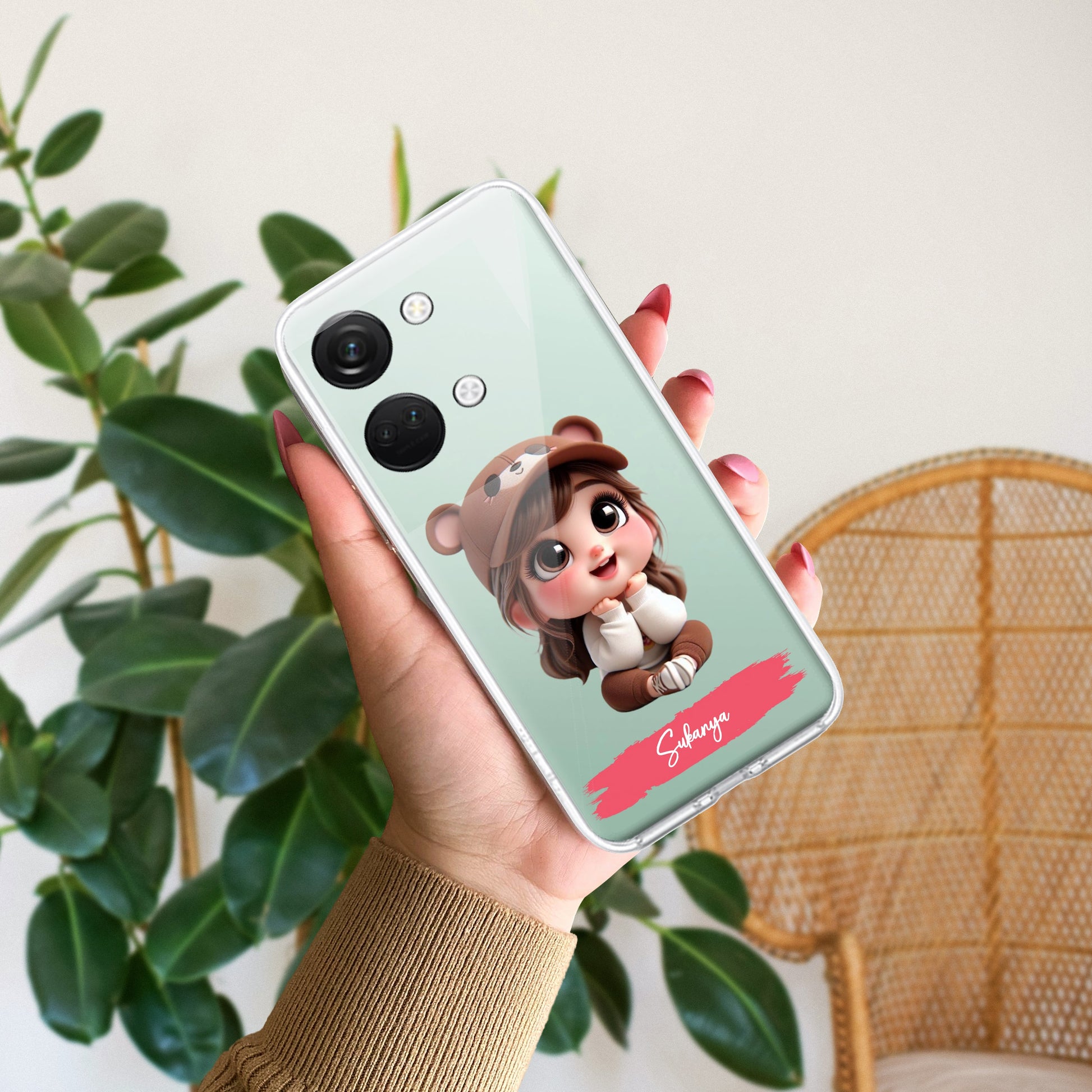 Little Girl Customize Transparent Silicon Case For OnePlus - ShopOnCliQ