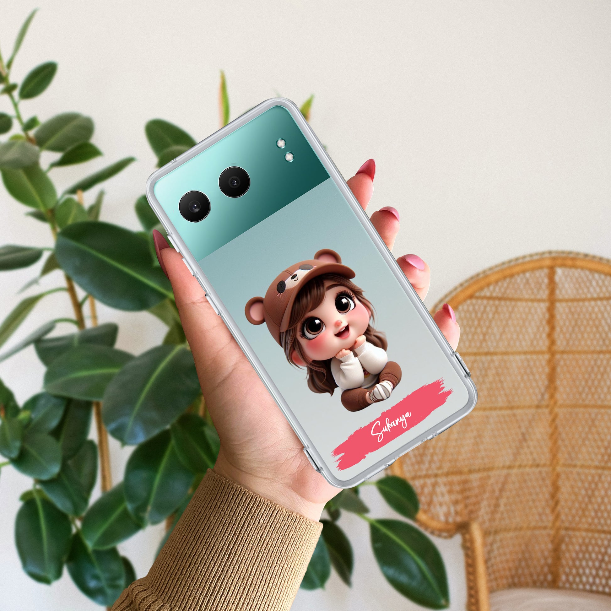 Little Girl Customize Transparent Silicon Case For OnePlus - ShopOnCliQ