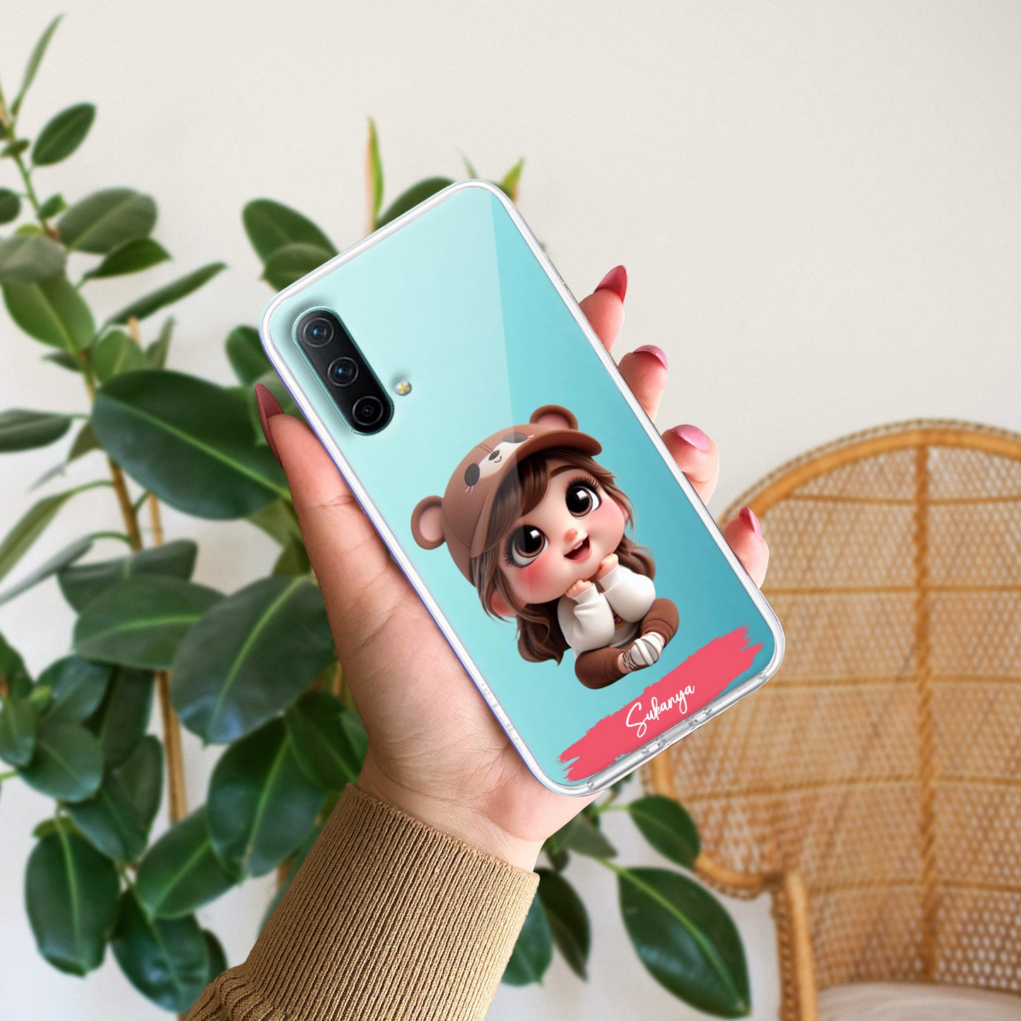 Little Girl Customize Transparent Silicon Case For OnePlus - ShopOnCliQ