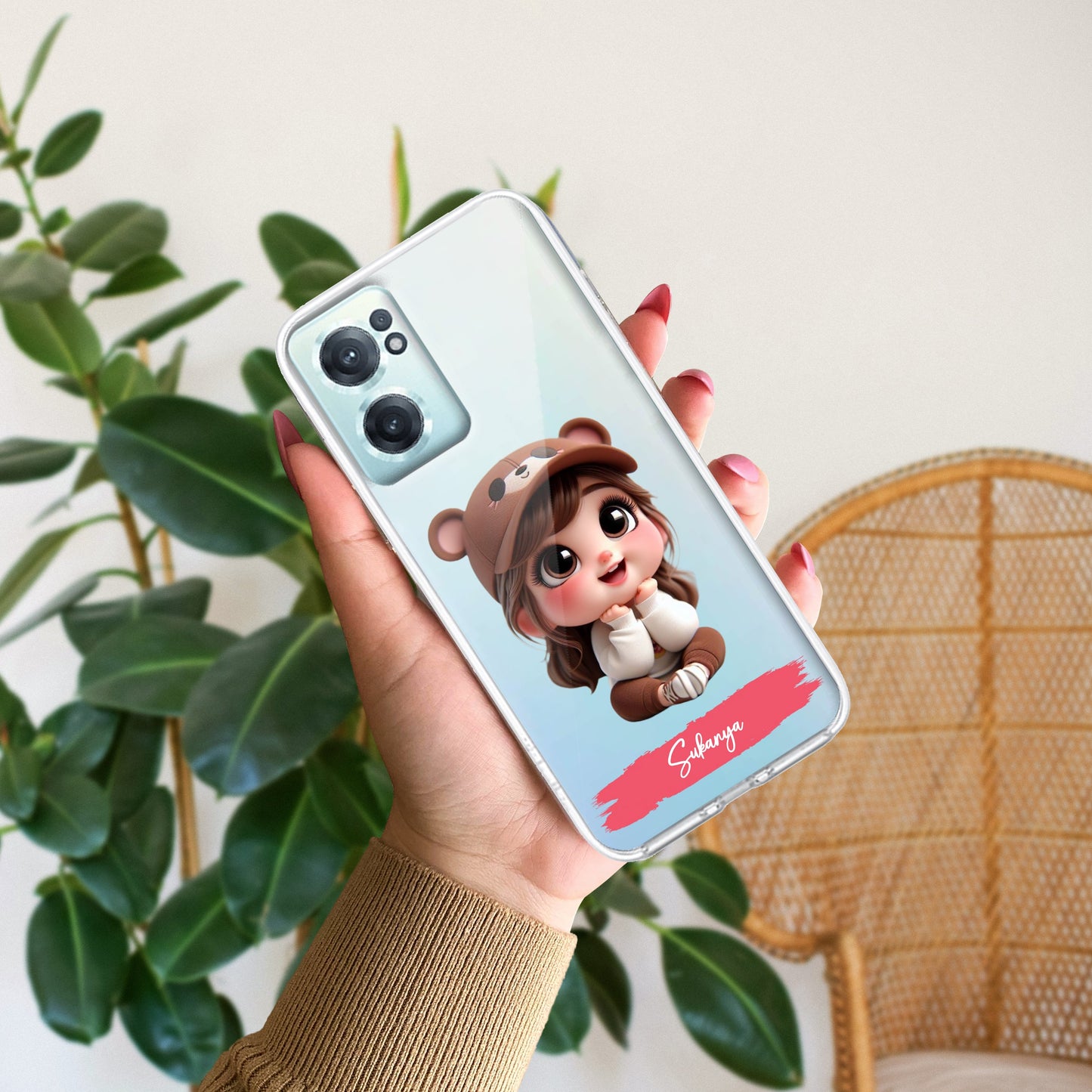 Little Girl Customize Transparent Silicon Case For OnePlus - ShopOnCliQ