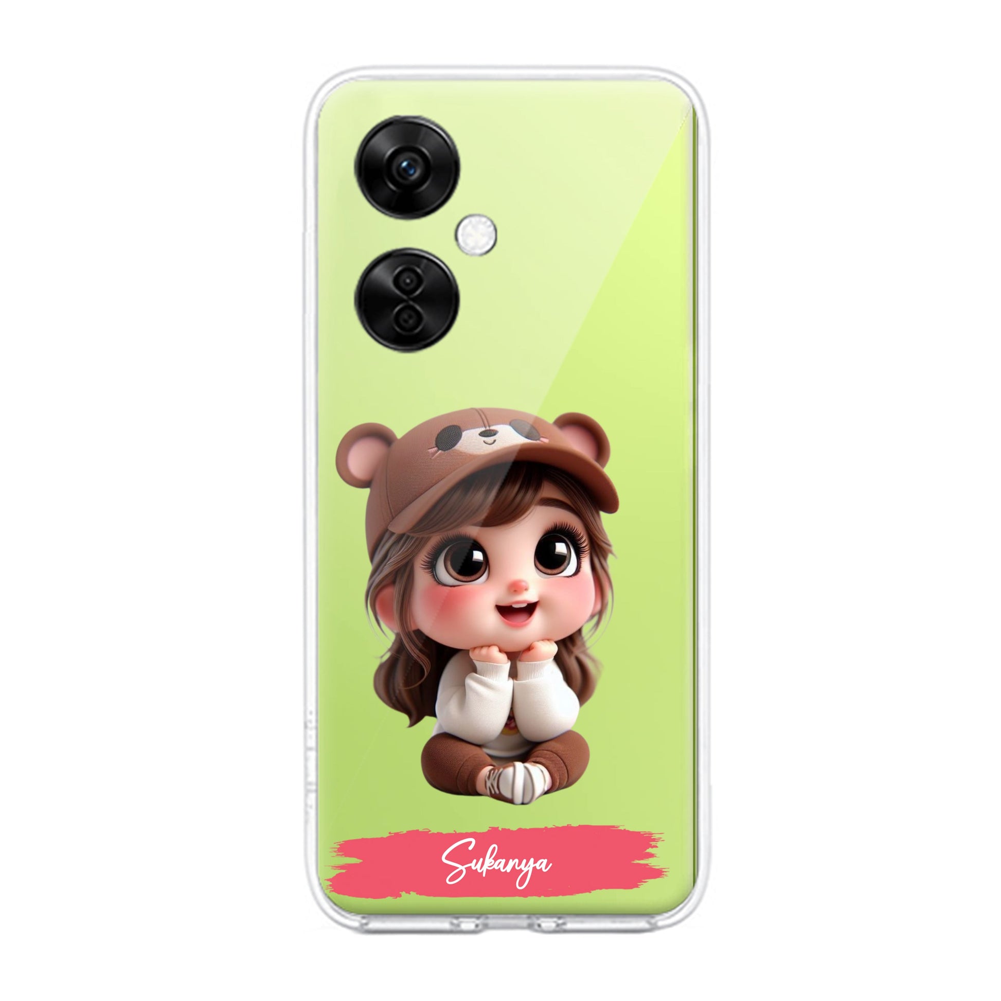 Little Girl Customize Transparent Silicon Case For OnePlus - ShopOnCliQ