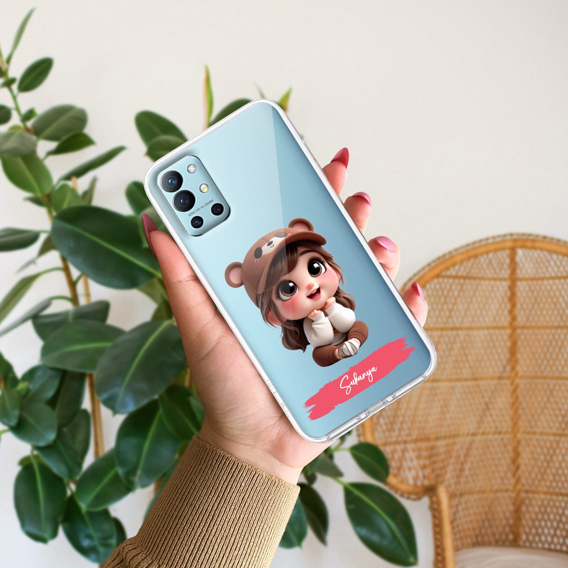 Little Girl Customize Transparent Silicon Case For OnePlus - ShopOnCliQ