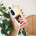 Little Girl Customize Anti Yellow Case For Oppo Reno 8T 5G