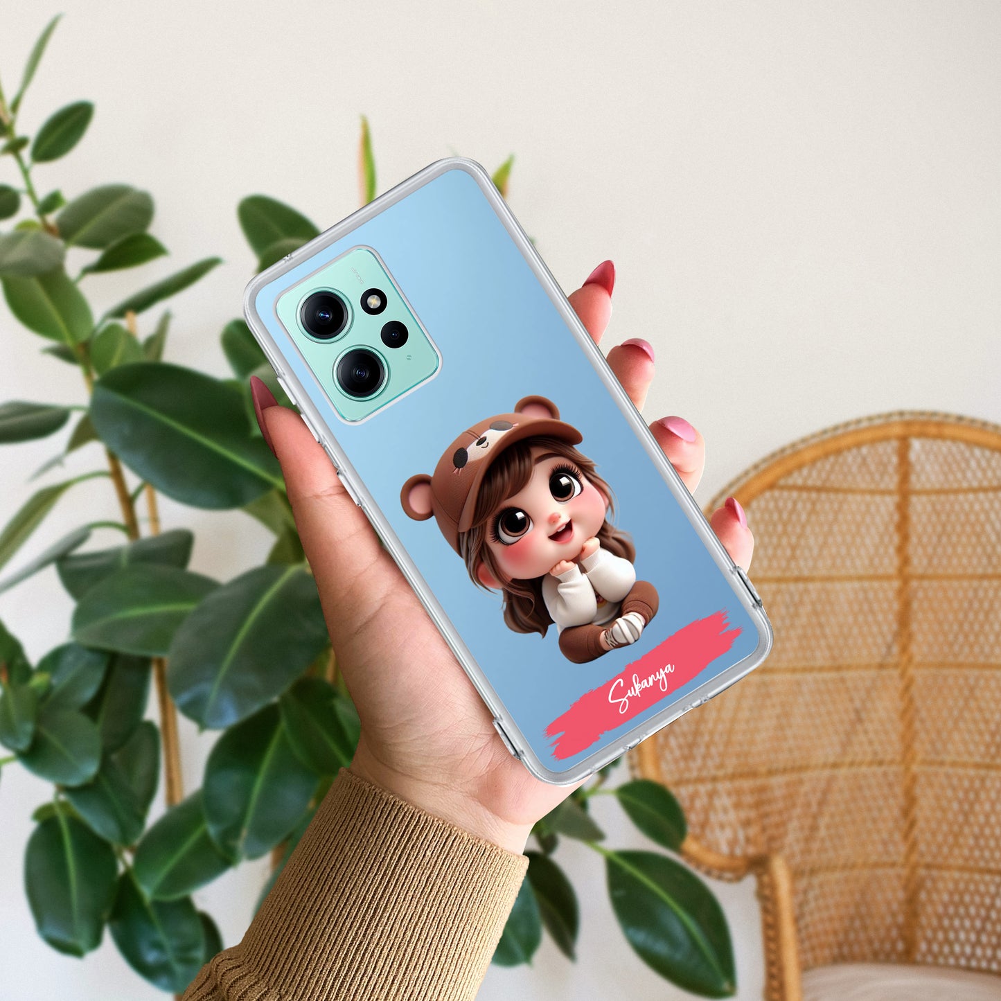 Little Girl Customize Transparent Silicon Case For Poco ShopOnCliQ