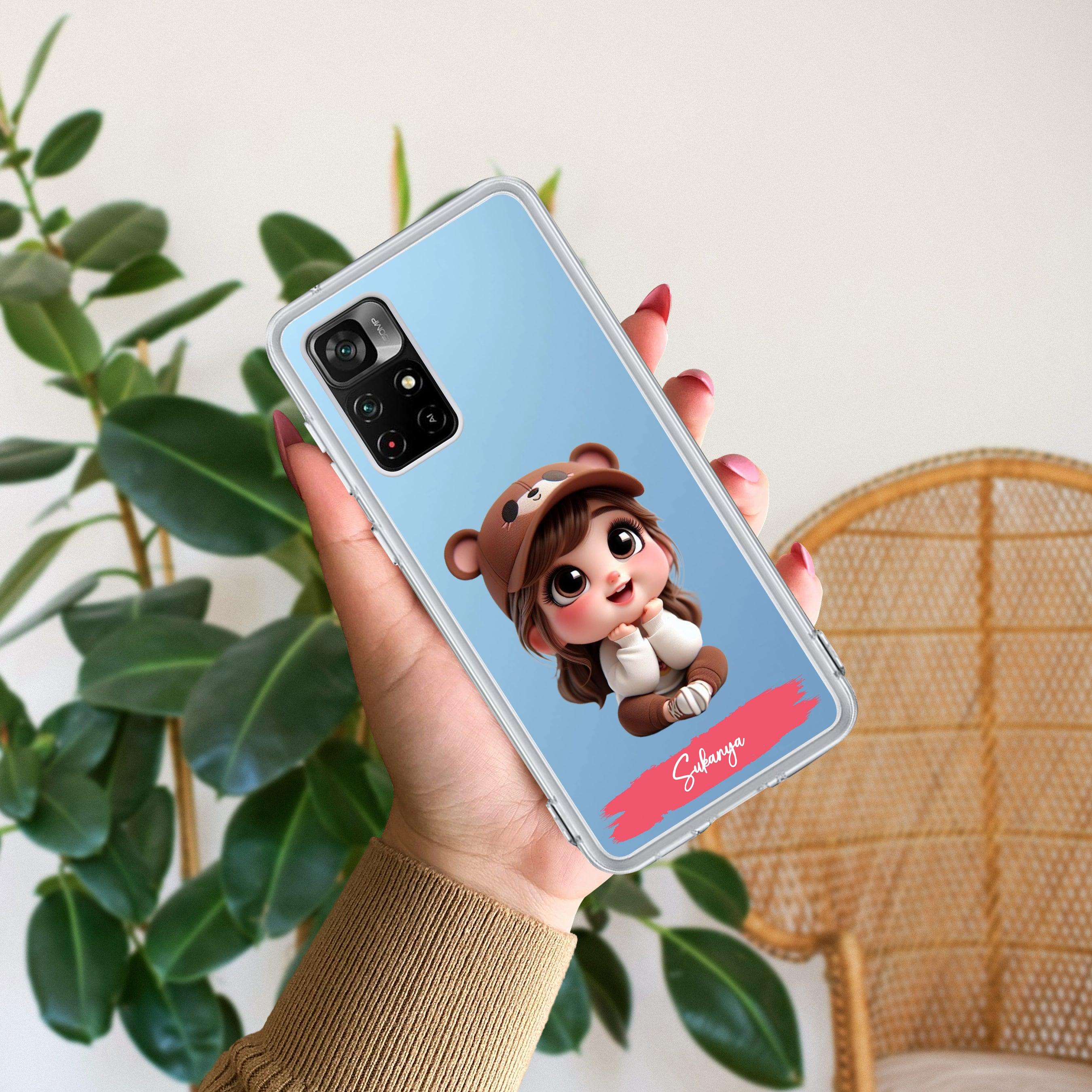 Little Girl Customize Transparent Silicon Case For Redmi/Xiaomi - ShopOnCliQ