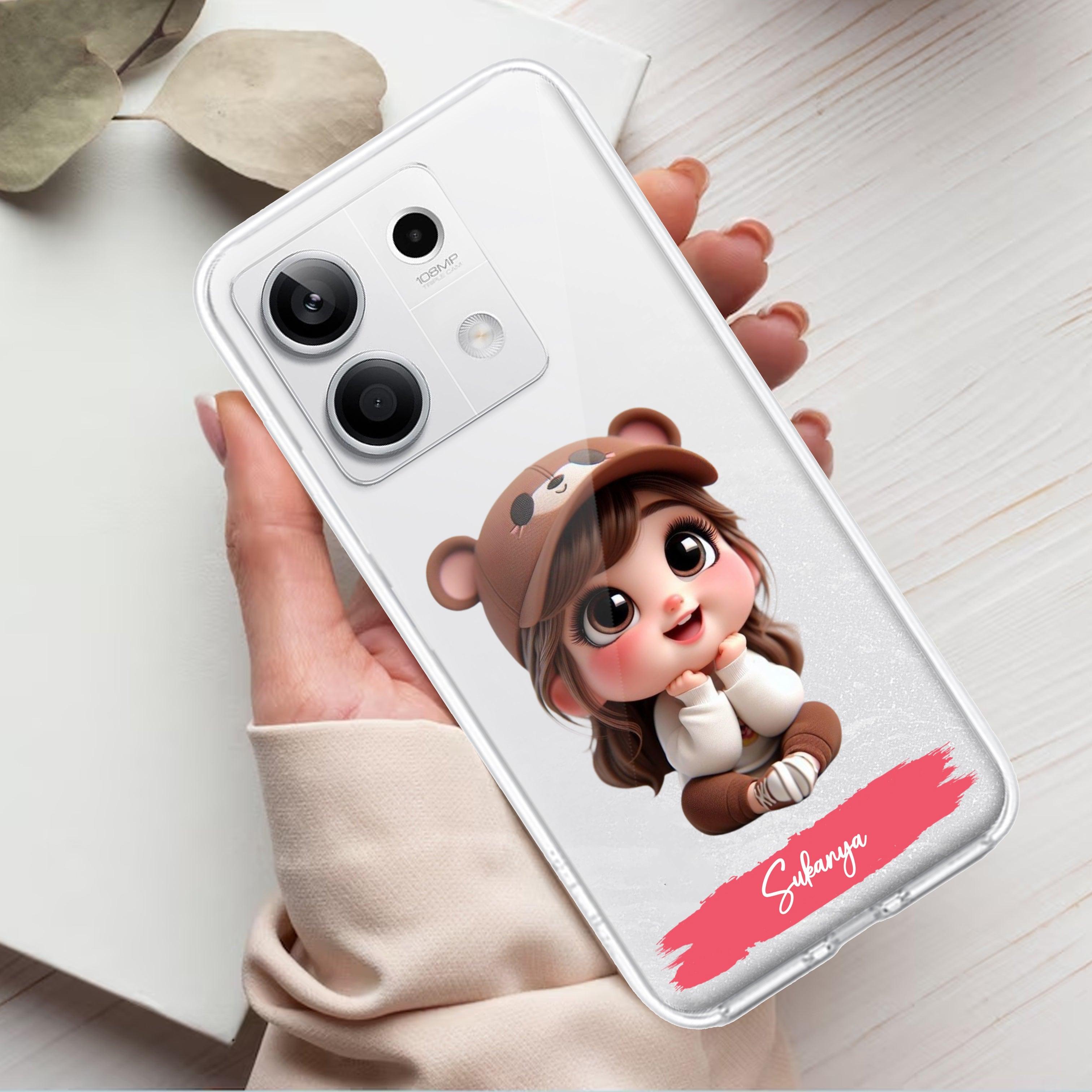 Little Girl Customize Transparent Silicon Case For Redmi/Xiaomi - ShopOnCliQ