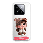 Little Girl Customize Transparent Silicon Case For Redmi Note 13 Pro 5G