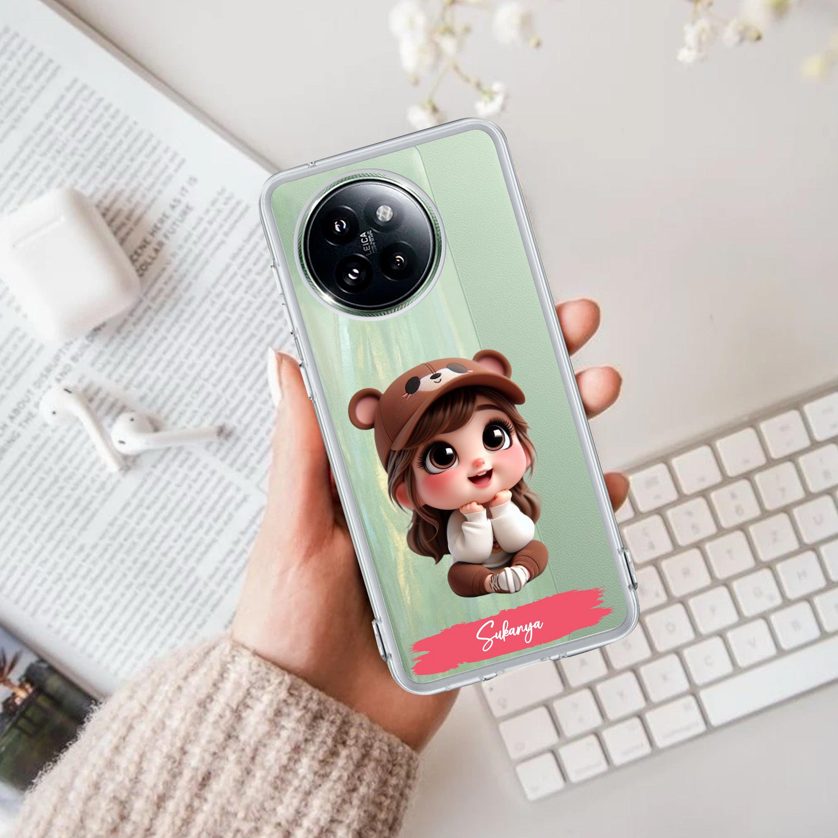 Little Girl Customize Transparent Silicon Case For Redmi/Xiaomi - ShopOnCliQ
