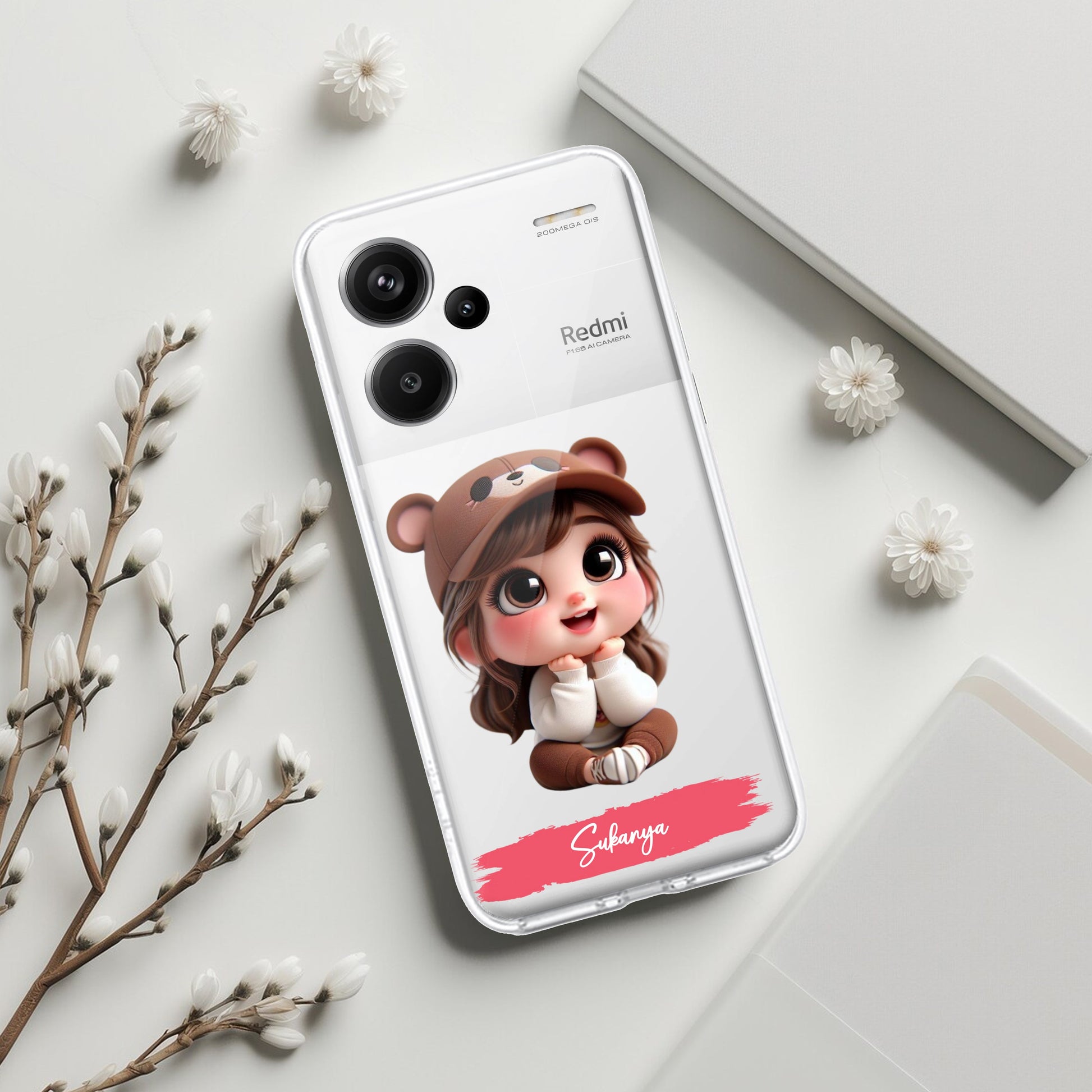 Little Girl Customize Transparent Silicon Case For Redmi/Xiaomi ShopOnCliQ