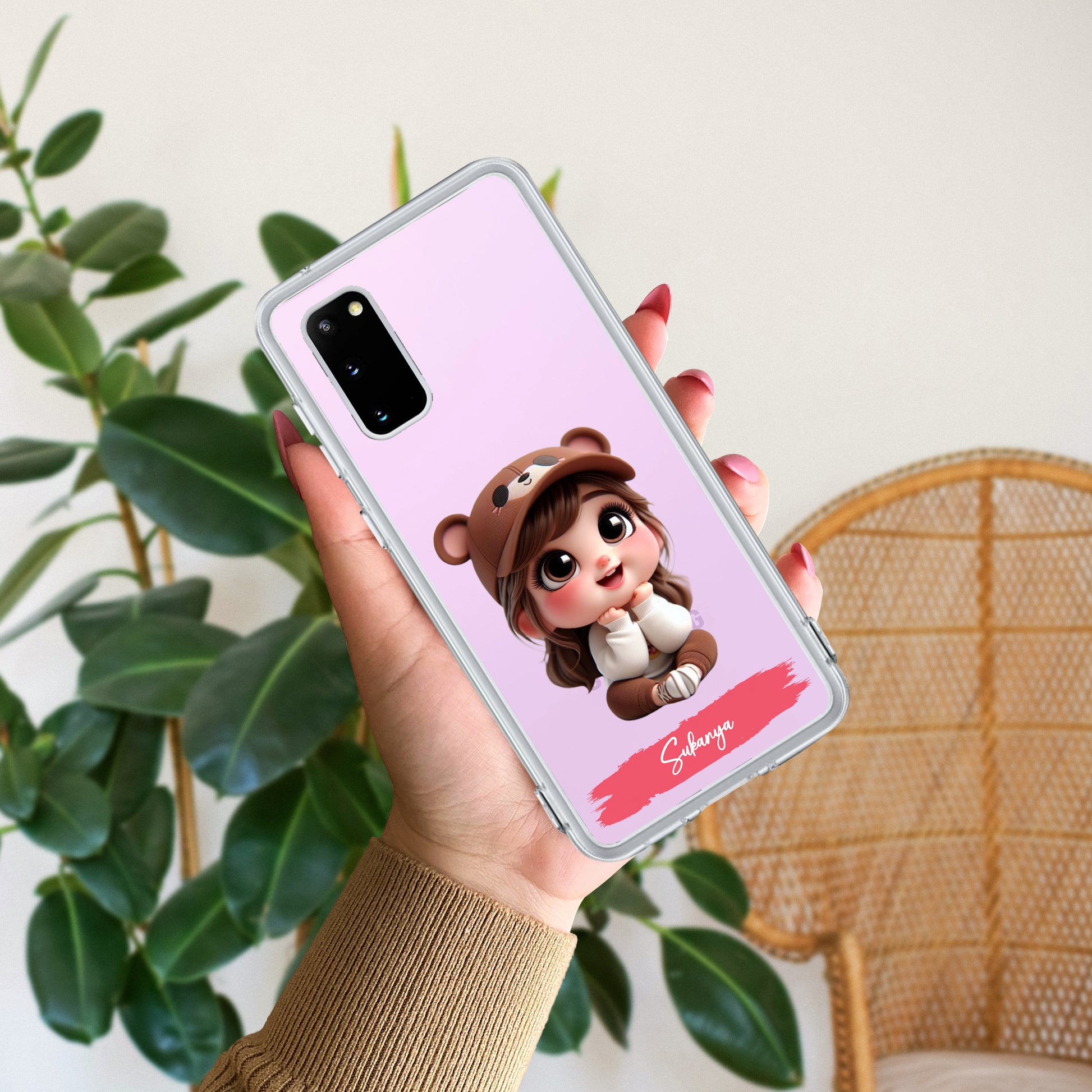 Little Girl Customize Transparent Silicon Case For Samsung ShopOnCliQ