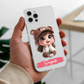 Little Girl Customize Anti Yellow Case For Vivo Y20s/Vivo Y20A/Vivo Y20G/Vivo Y20i / Vivo Y20T / Vivo Y20
