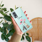 Love Couple Customize Anti Yellow Case For OnePlus Nord 2 5G