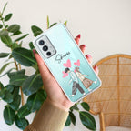Love Couple Customize Anti Yellow Case For OnePlus 9RT 5G