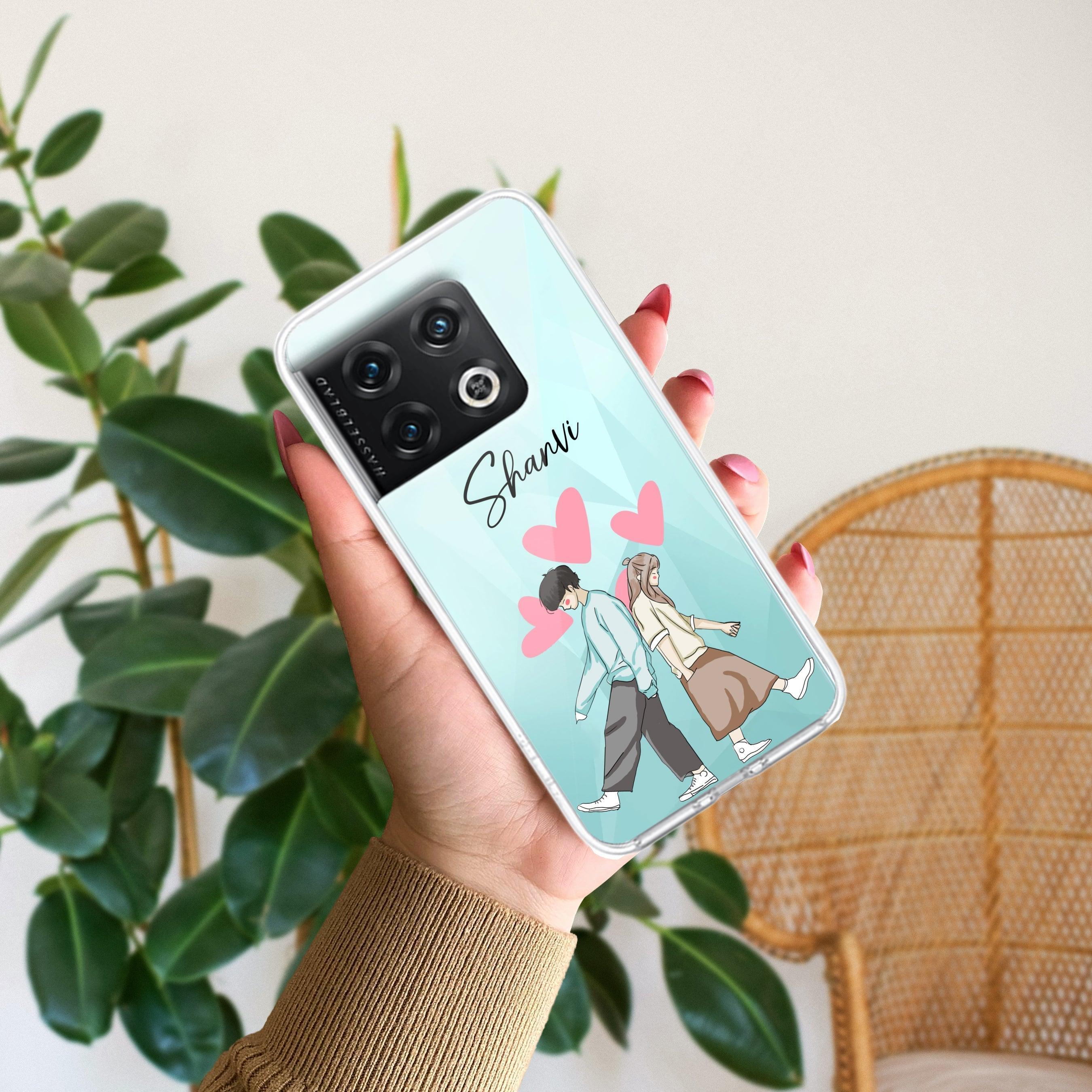 Love Couple Customize Transparent Silicon Case For OnePlus - ShopOnCliQ
