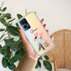 Love Couple Customize Anti Yellow Case For Oppo Reno 7 Pro 5G