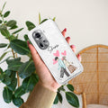 Love Couple Customize Anti Yellow Case For Oppo Reno 11 5G