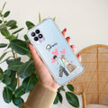 Love Couple Customize Transparent Silicon Case For Realme 14 Pro Plus 5G