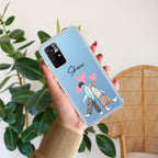 Love Couple Customize Transparent Silicon Case For Xiaomi 12 Pro 5G