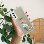 Love Couple Customize Transparent Silicon Case For Samsung Galaxy A51