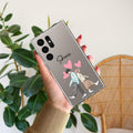 Love Couple Customize Anti Yellow Case For Samsung Galaxy S24 Ultra 5G