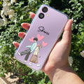 Love Couple Customize Anti Yellow Case For Samsung Galaxy F14 5G