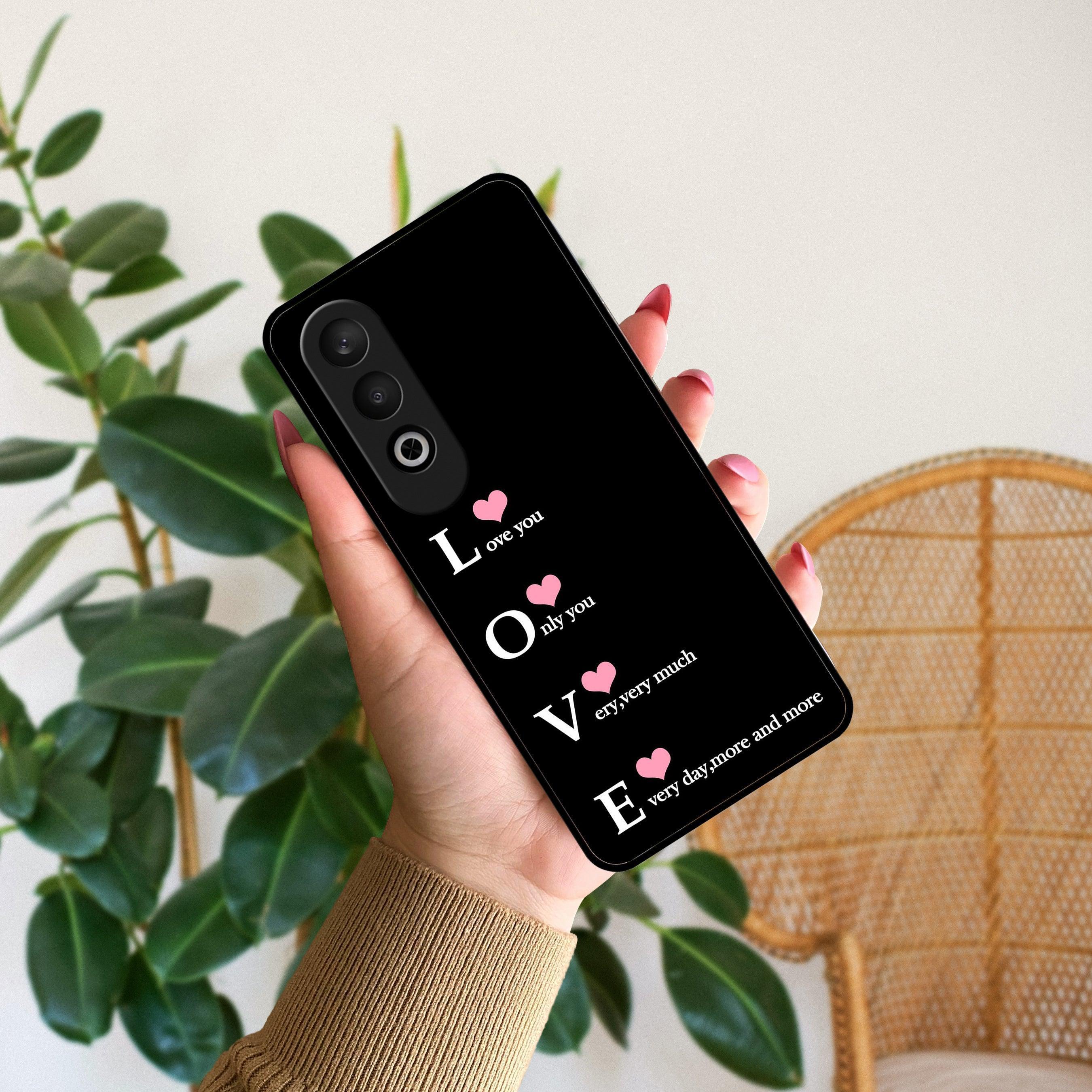 Latte Love Patter Glass Case Cover - Coffee For OnePlus - ShopOnCliQ