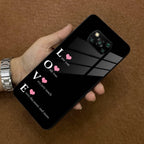 Love Glass Case Cover For Poco - ShopOnCliQ