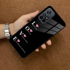 Love Glass Case Cover For Poco - ShopOnCliQ