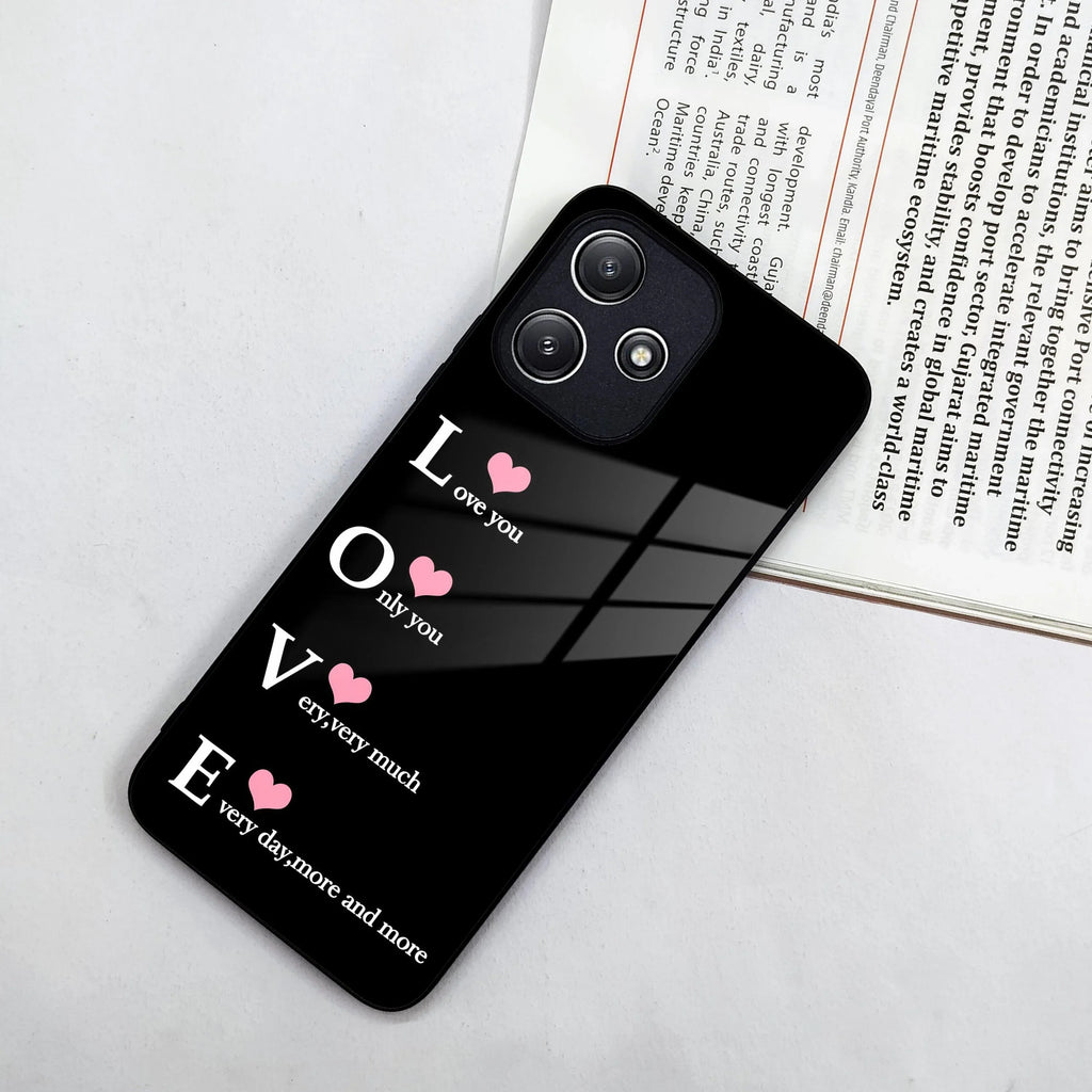 Love Glass Case Cover For Poco - ShopOnCliQ