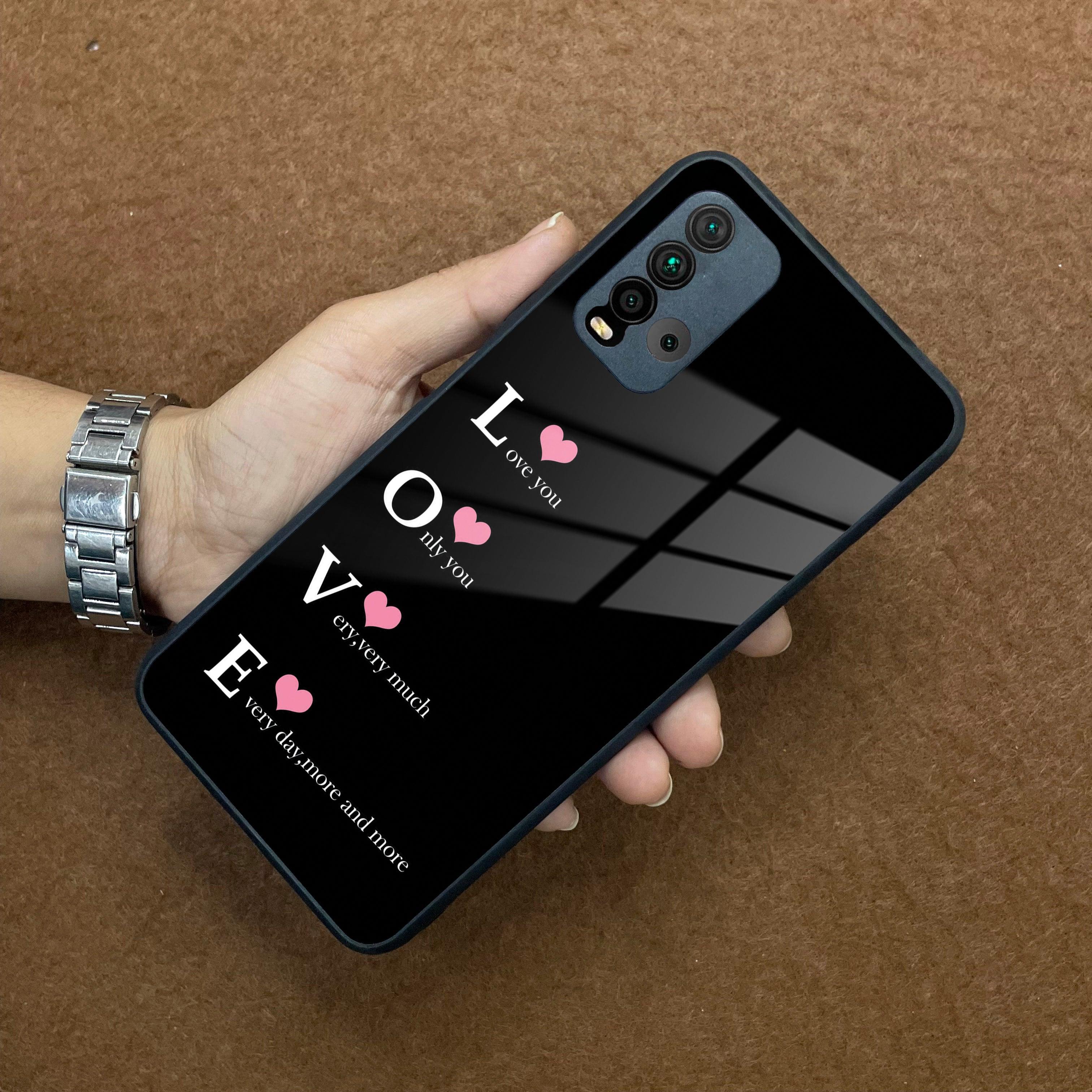 Love Glass Case Cover For Redmi/Xiaomi - ShopOnCliQ