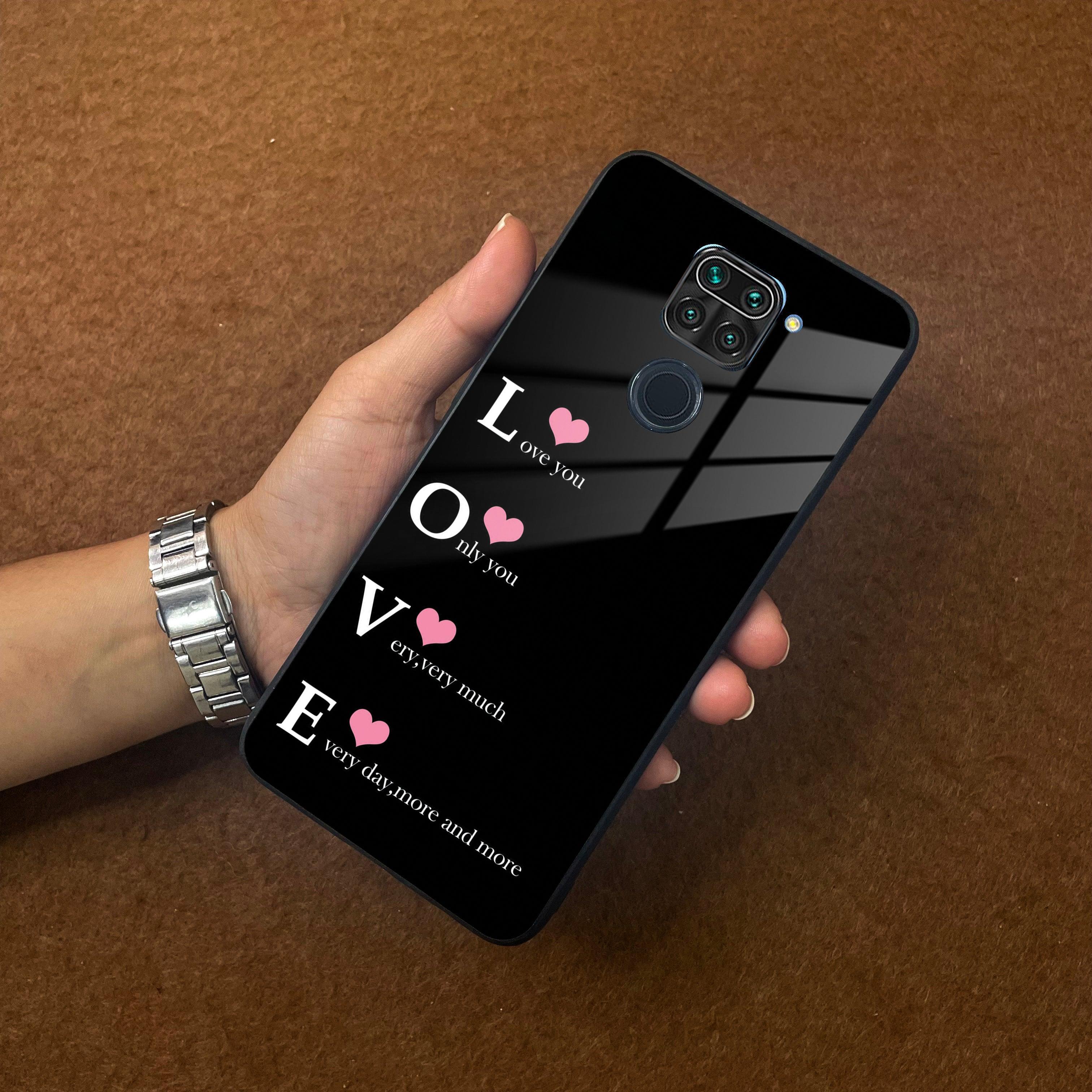 Love Glass Case Cover For Redmi/Xiaomi - ShopOnCliQ