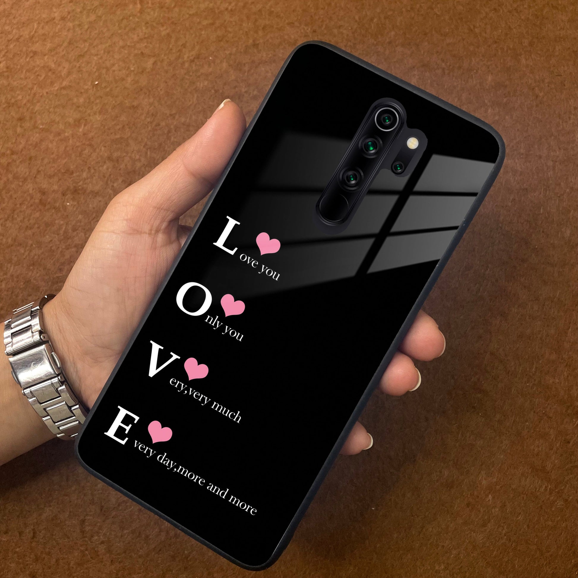 Love Glass Case Cover For Redmi/Xiaomi ShopOnCliQ