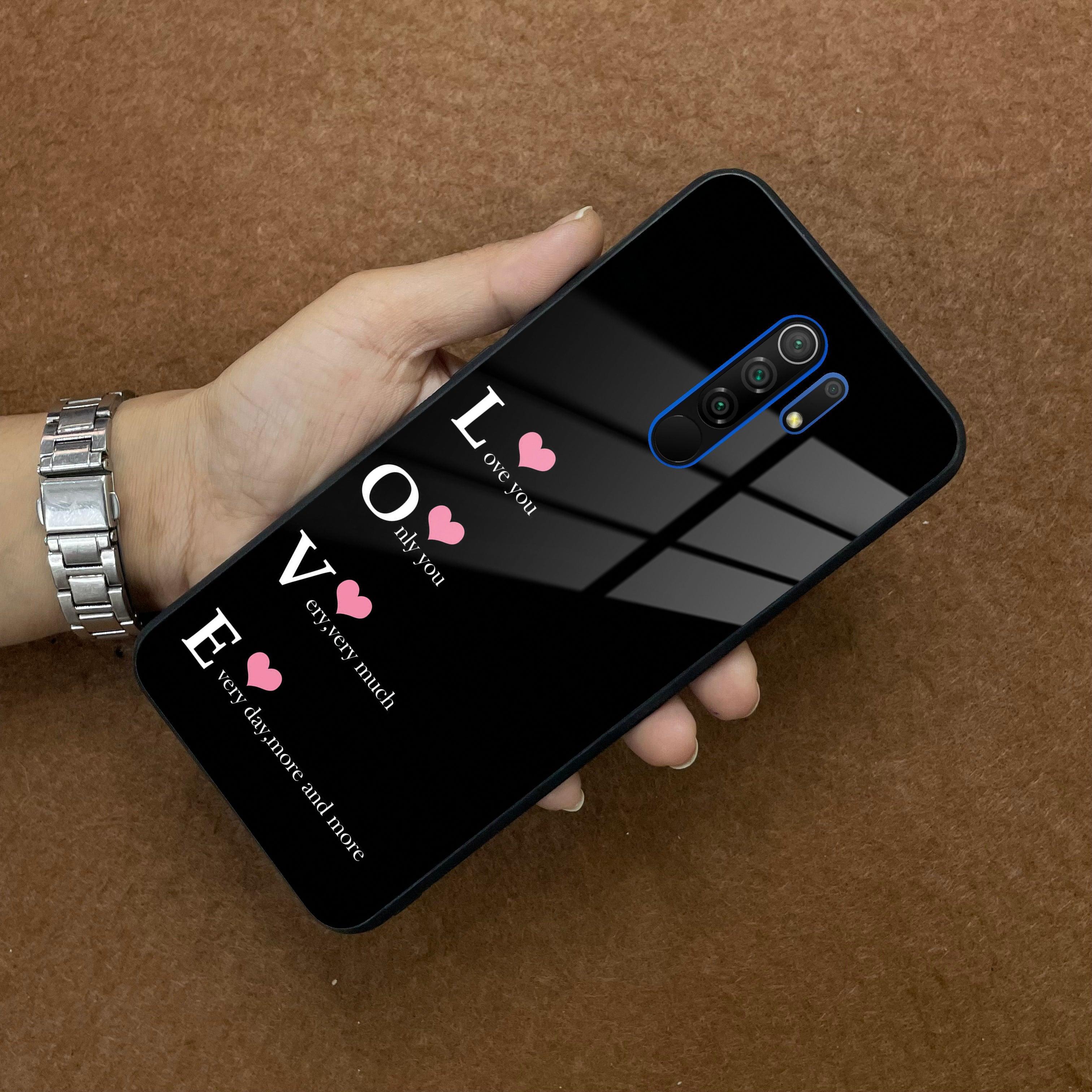 Love Glass Case Cover For Redmi/Xiaomi - ShopOnCliQ