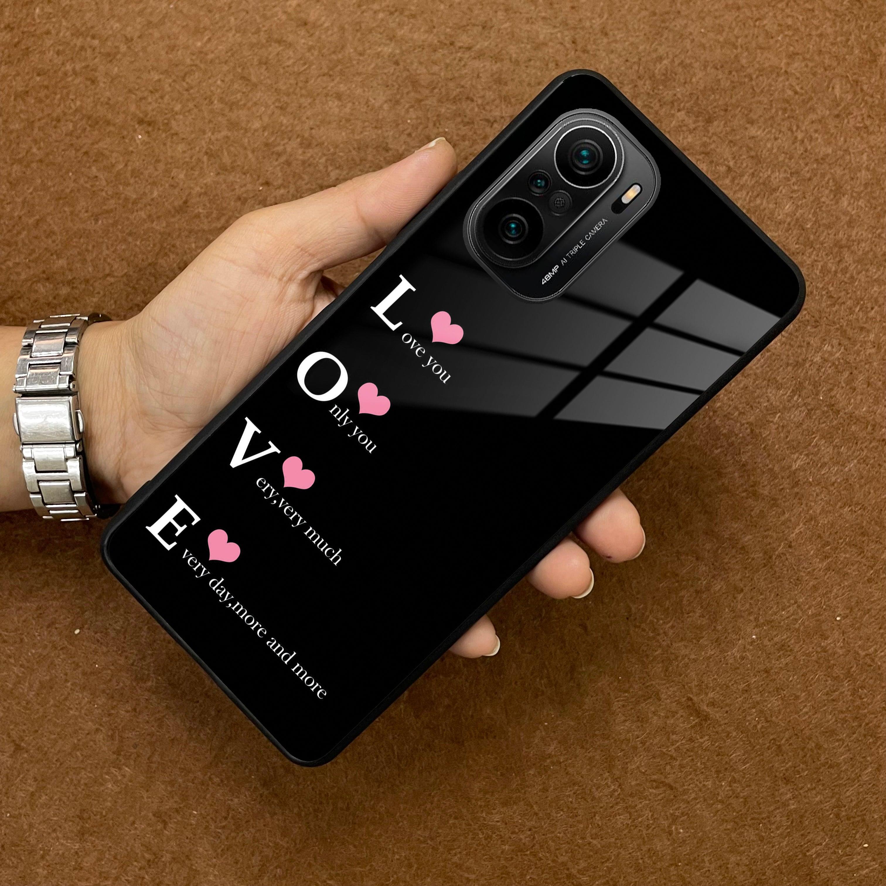 Love Glass Case Cover For Redmi/Xiaomi - ShopOnCliQ