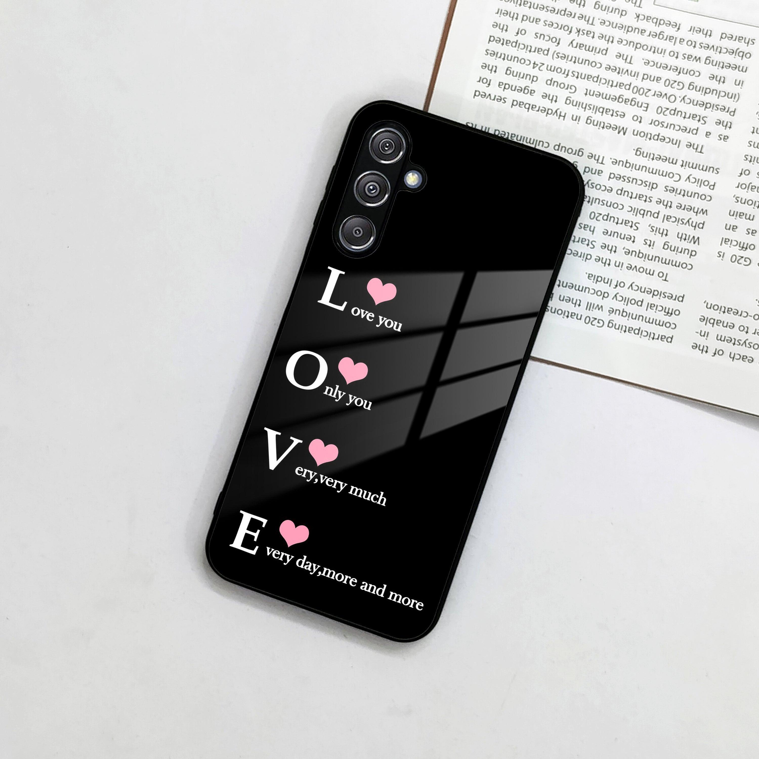 Love Glass Case Cover For Samsung - ShopOnCliQ