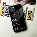 Love Glass Case Cover For iPhone - ShopOnCliQ