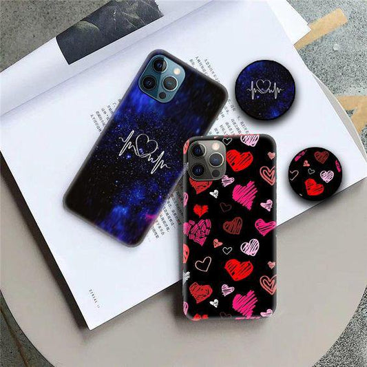 Love Heart Pattern Slim Matte Phone Case Cover ShopOnCliQ