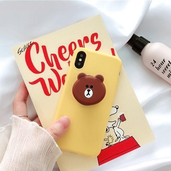 Lovely Bear Brown Bunny Cony Case ShopOnCliQ