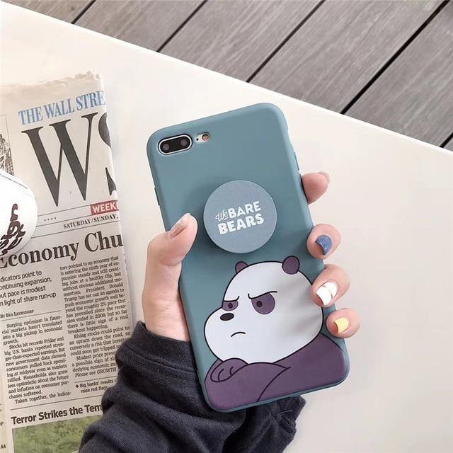 Lovely Bears Slim Phone Case Cover For iPhone