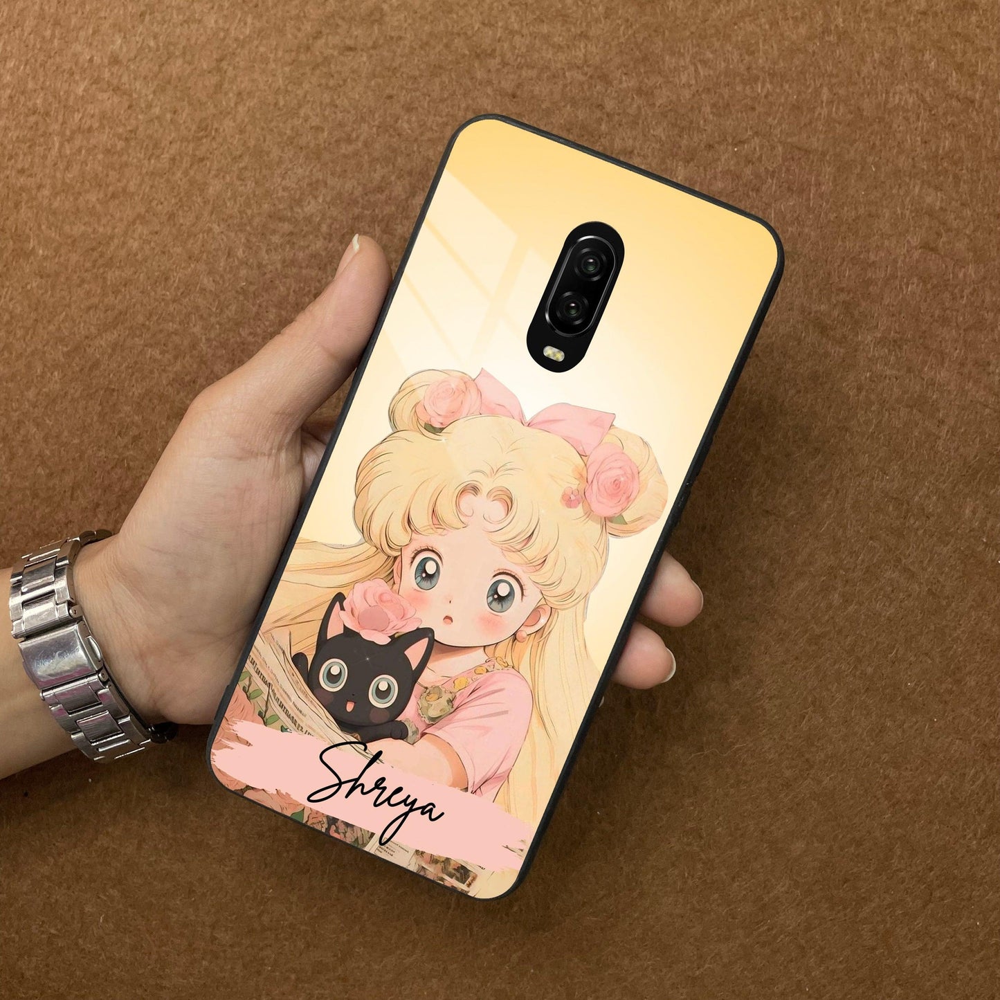 Lovely Sailor Moon Customize Glass Case Cover For OnePlus - ShopOnCliQ