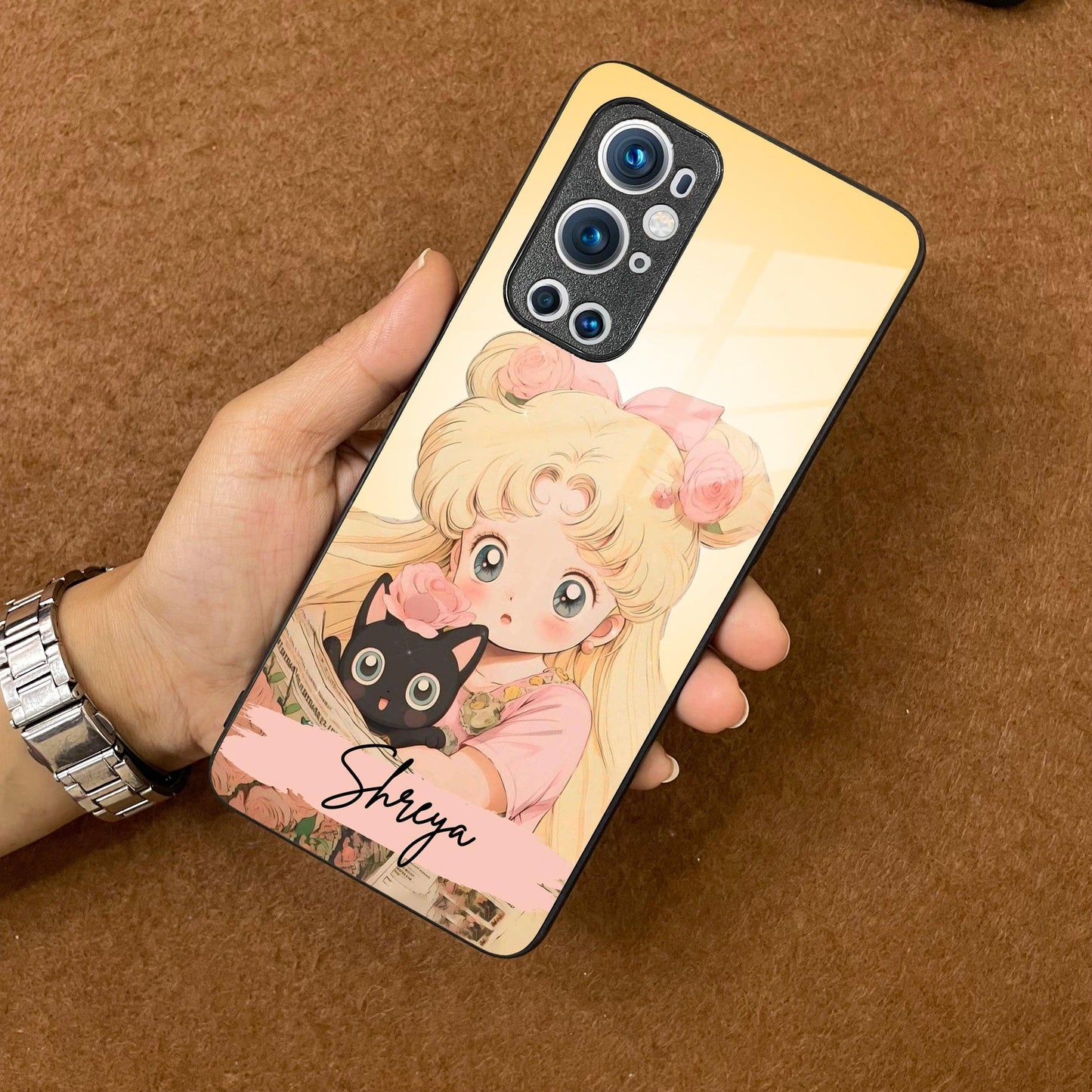 Lovely Sailor Moon Customize Glass Case Cover For OnePlus - ShopOnCliQ