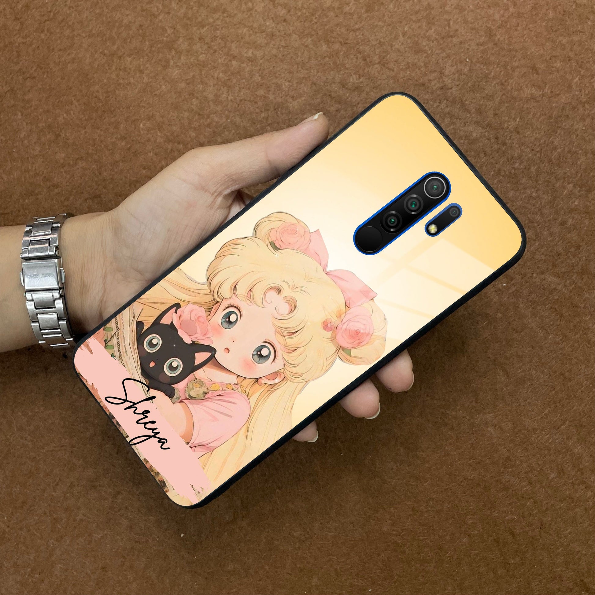 Lovely Sailor Moon Customize Glass Case Cover For Poco - ShopOnCliQ