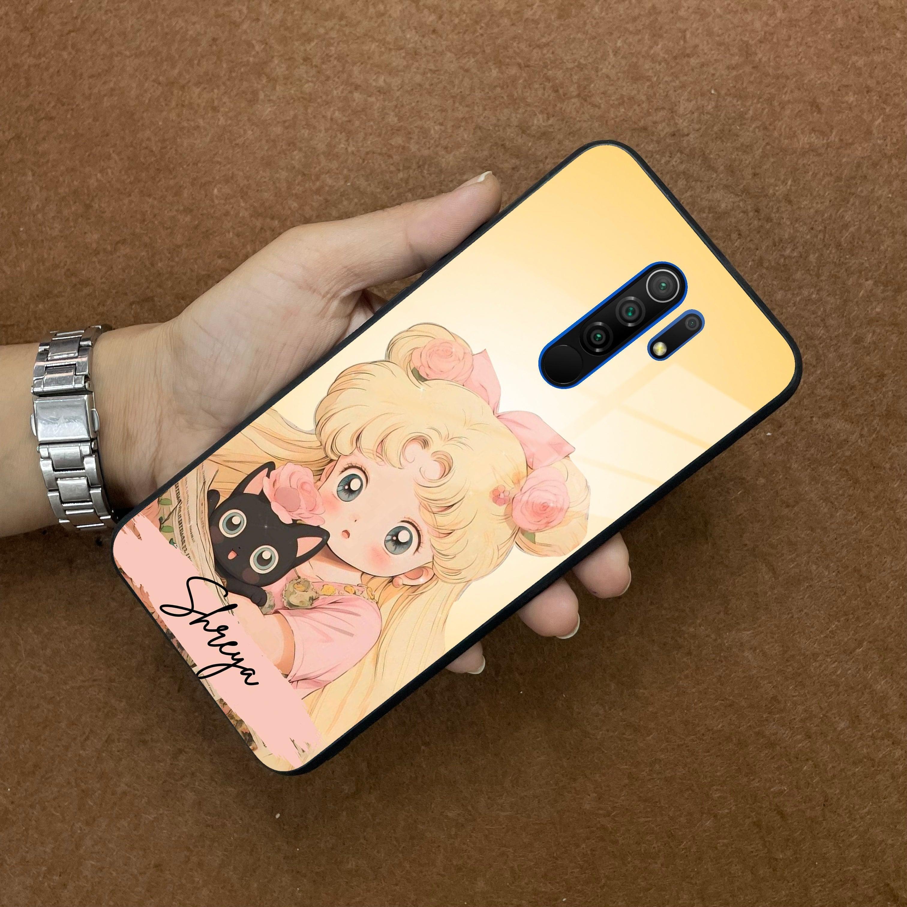 Lovely Sailor Moon Customize Glass Case Cover For Redmi/Xiaomi - ShopOnCliQ