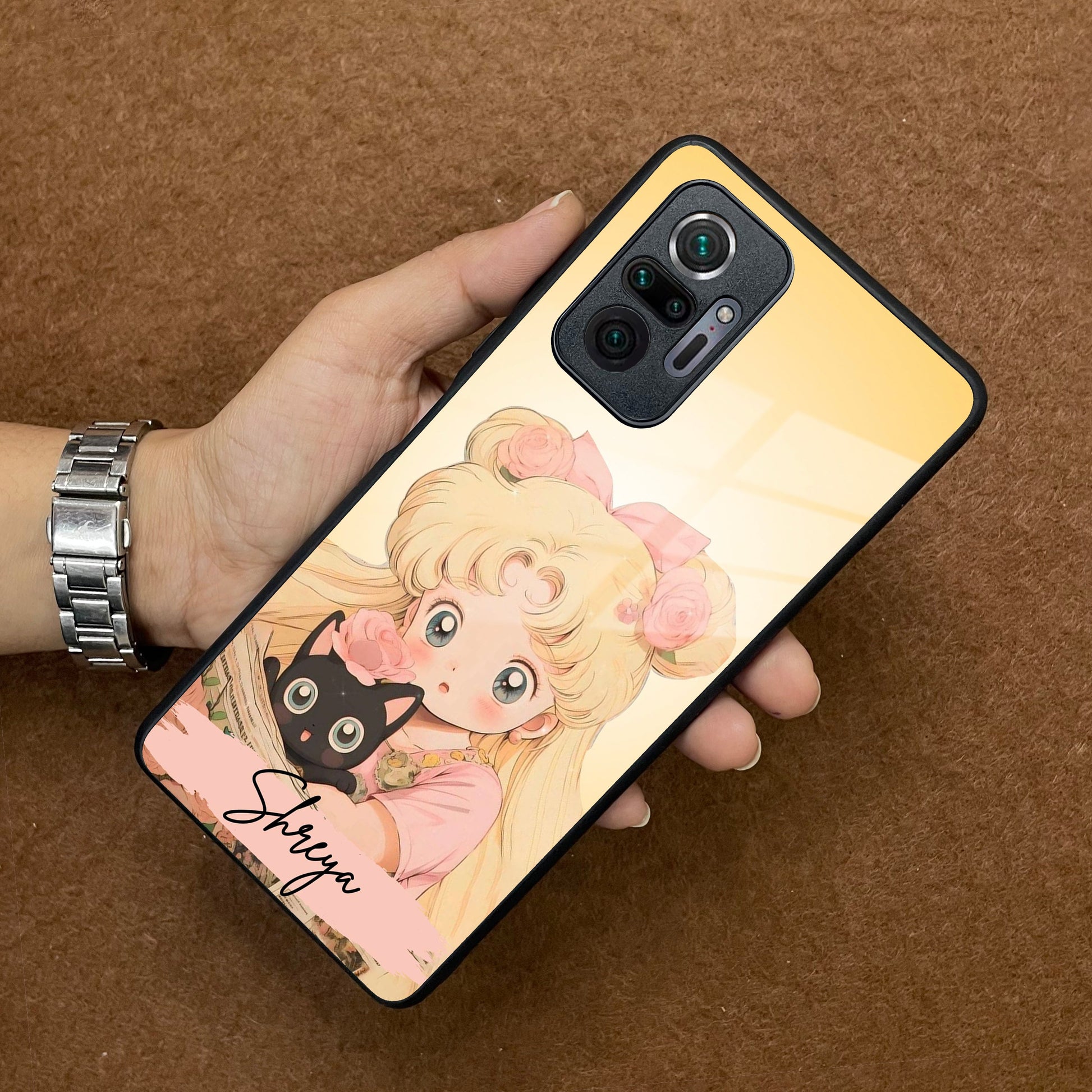 Lovely Sailor Moon Customize Glass Case Cover For Redmi/Xiaomi ShopOnCliQ