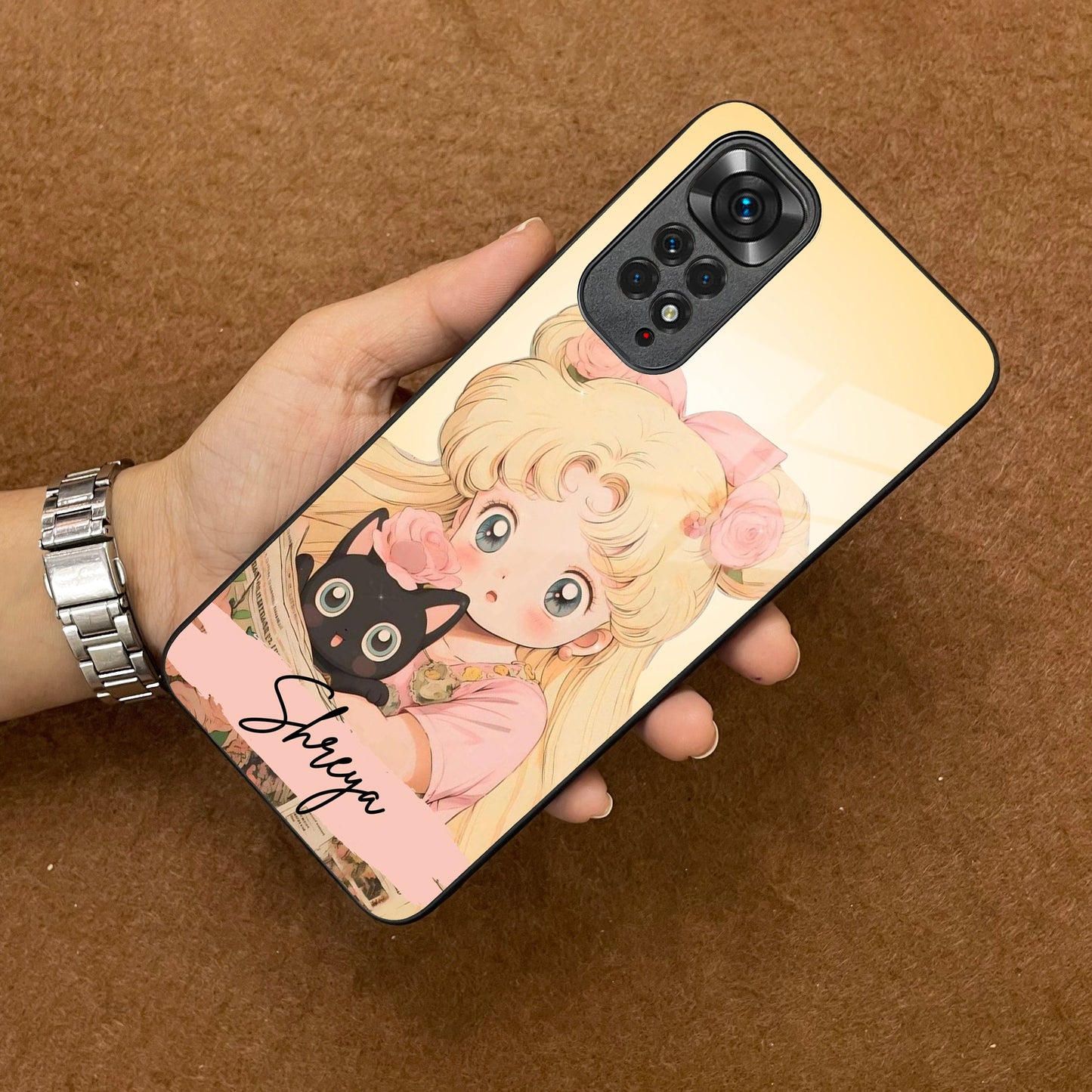 Lovely Sailor Moon Customize Glass Case Cover For Redmi/Xiaomi ShopOnCliQ