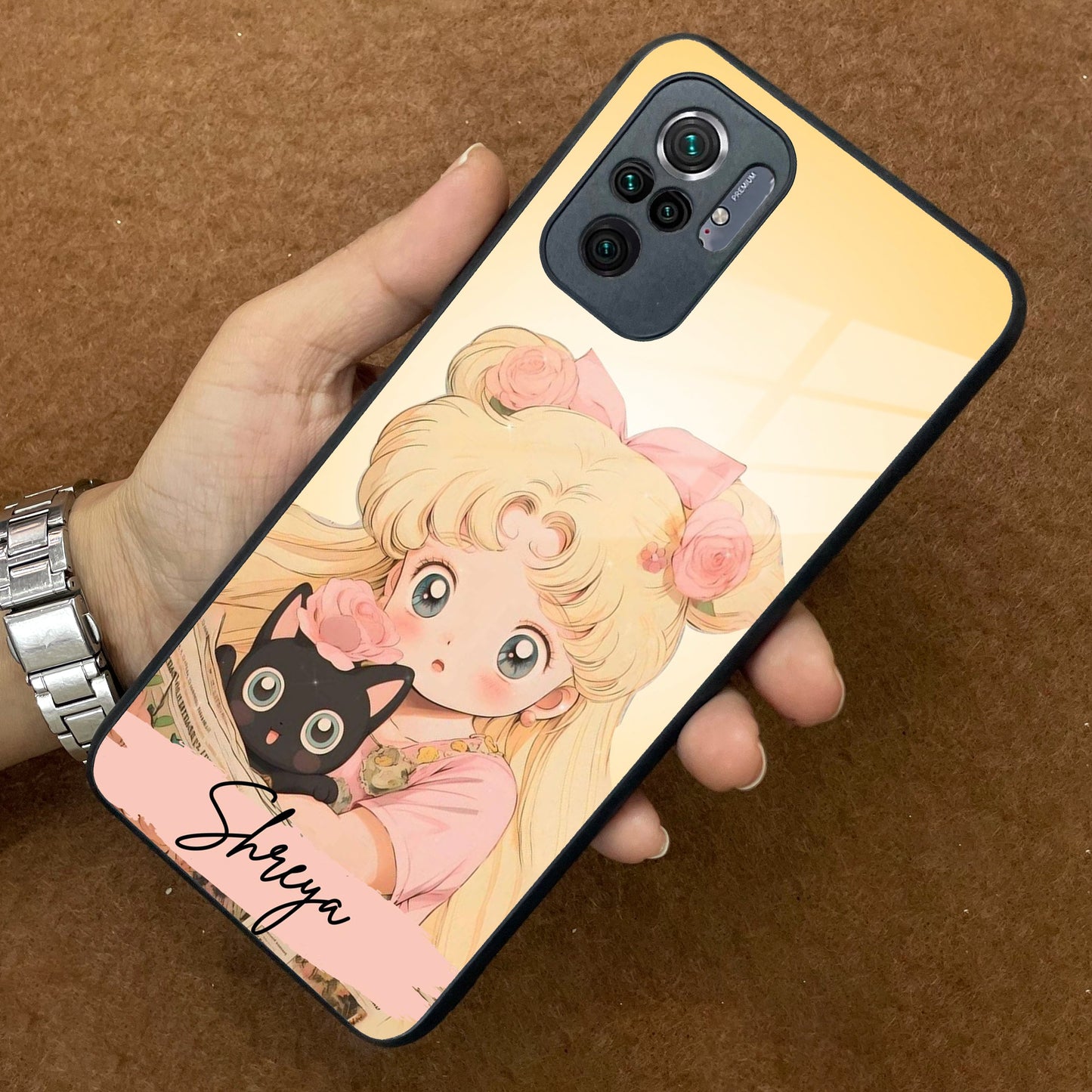 Lovely Sailor Moon Customize Glass Case Cover For Redmi/Xiaomi ShopOnCliQ